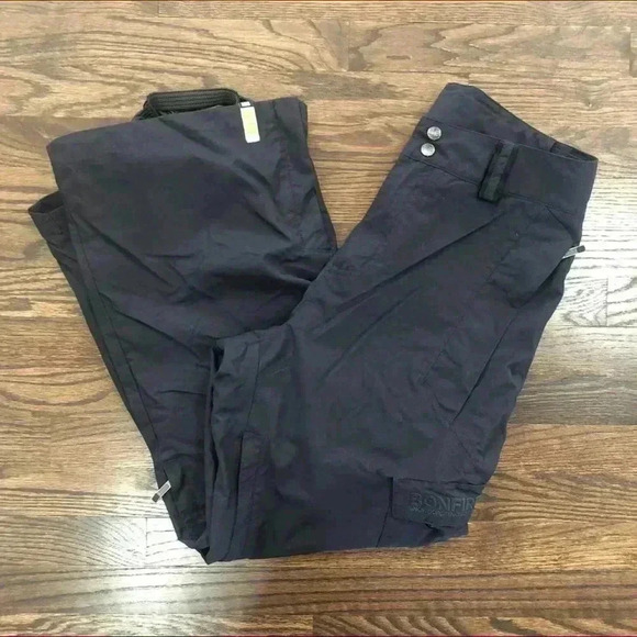 Bonfire Evolution Black Men’s Small 28-30 Snowboarding Skiing Pants Classic Fit - Picture 5 of 10